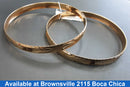 Bangle Bracelet - Yellow Gold 14k (.585) 18.9 grams 7 inch