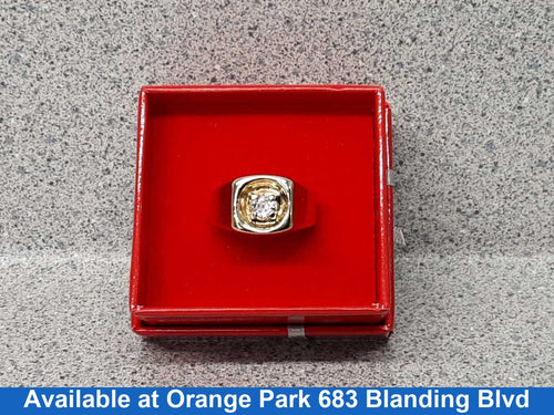 Men's Ring - Yellow Gold 14k (.585) 6.5 grams Size 10