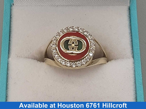 Women's Ring - Yellow Gold 14k (.585) 3 grams Size 9