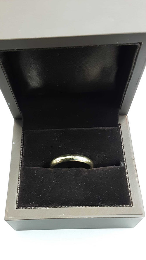 Ring - Wedding Band - Yellow Gold 10k (.417) 4.1 grams Size 11