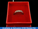 Women's Ring - Anniversary - White Gold 14k (.585) 3.9 grams Size 7