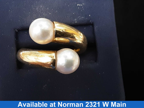 Women's Ring - Yellow Gold 18k (.750) 9.8 grams Size 7