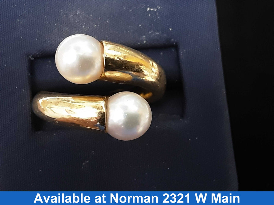 Women's Ring - Yellow Gold 18k (.750) 9.8 grams Size 7