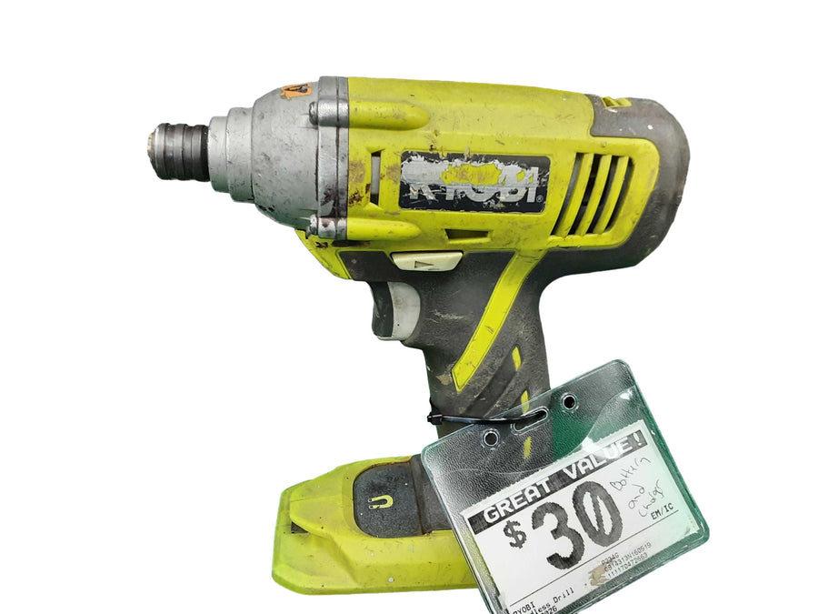 Ryobi P234g Green Cordless Standard Drill
