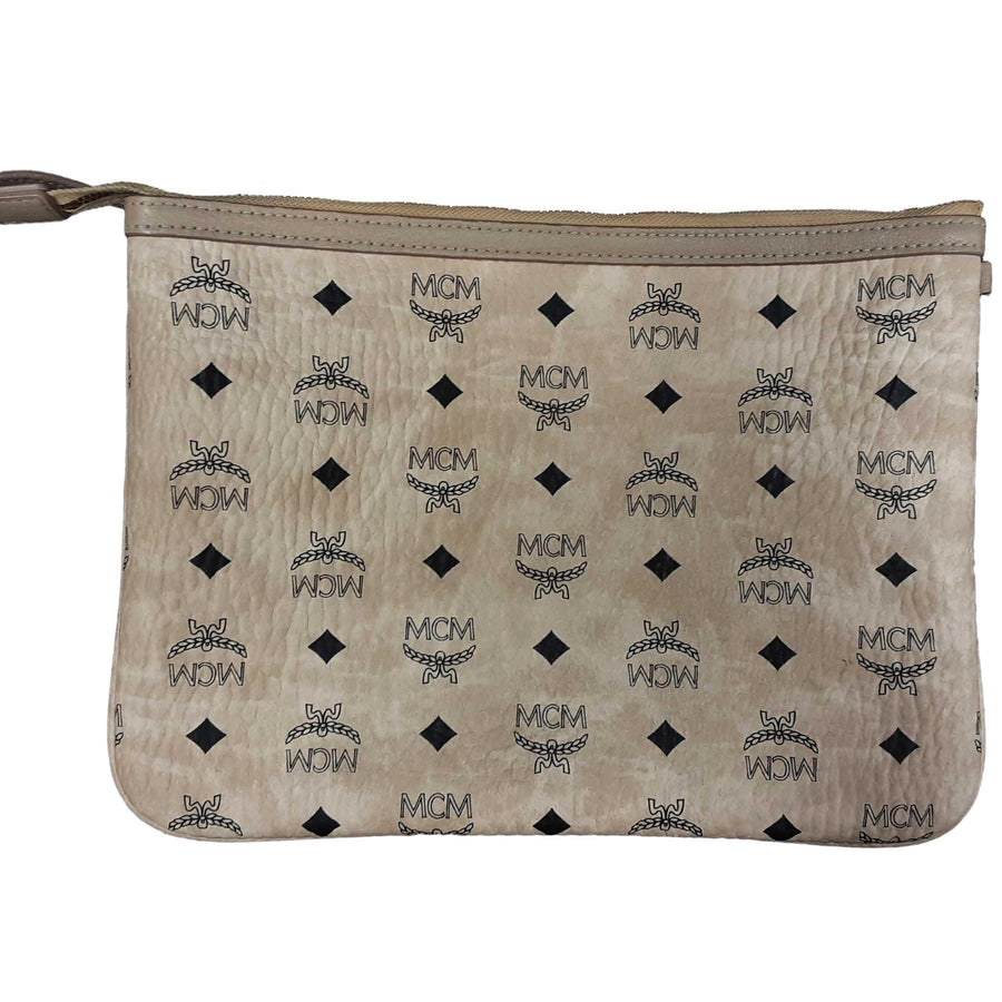 Mcm Mwp7av122ig001 Beige / Tan Purse / Handbag