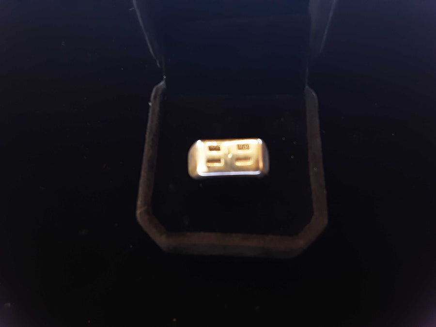 Men's Ring - Silver 10.2 grams Size 9