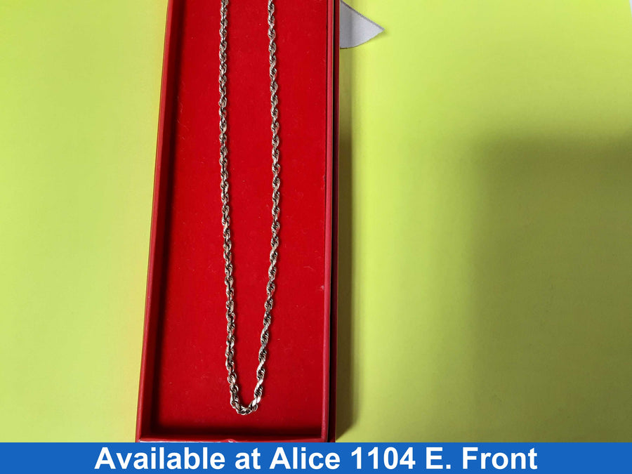 Rope Chain - Yellow Gold 10k (.417) 9.1 grams 18 inch