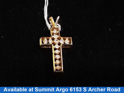 Religious Pendant - Yellow Gold 10k (.417) 1.6 grams