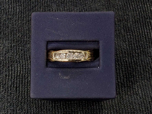 Ring - Wedding Band - Yellow Gold 14k (.585) 6.5 Grams Size11