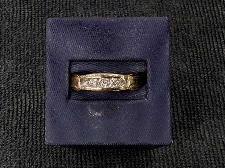 Ring - Wedding Band - Yellow Gold 14k (.585) 6.5 Grams Size11