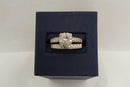 Ring - Engagement Set - White Gold 14k (.585) 5.09 grams Size 8.5