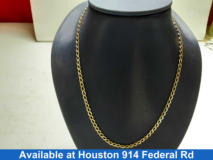 Chain - Yellow Gold 14k (.585) 4.8 grams 20 inch