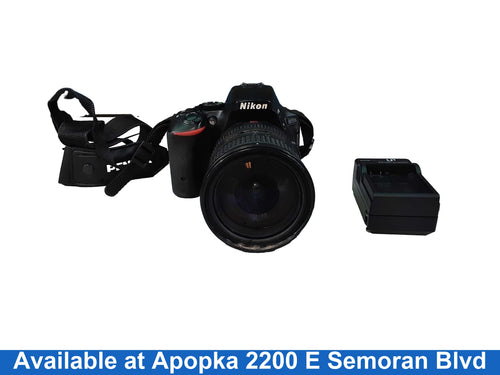 Nikon D5500 Black Digital Camera