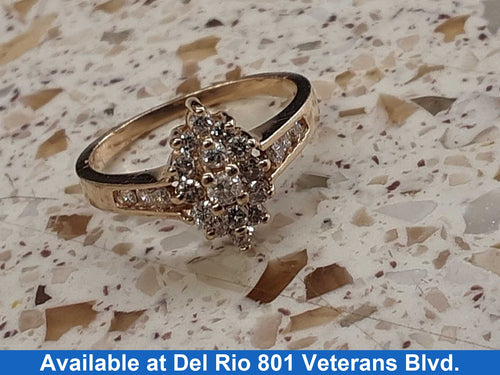 Women's Ring - Yellow Gold 14k (.585) 2.8 grams Size 6.5