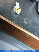 Women's Ring - Yellow Gold 14k (.585) 9.3 grams Size 9