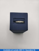 Ring - Wedding Band - Yellow Gold 10k (.417) 2.2 grams Size 5.5
