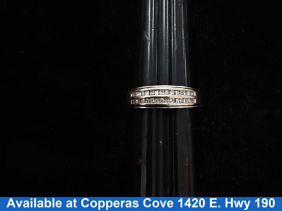 Men's Ring - White Gold 14k (.585) 3.6 grams Size 10