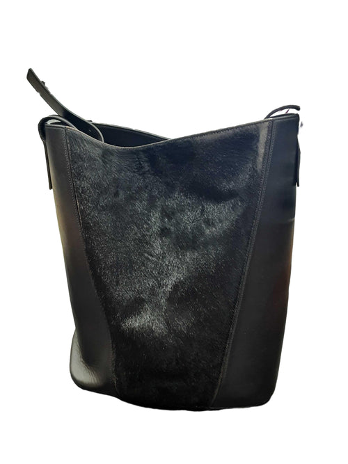 Vince Camuto Calf Hair Black Purse / Handbag