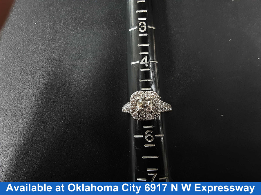 Women's Ring - White Gold 14k (.585) 6.1 grams Size 5