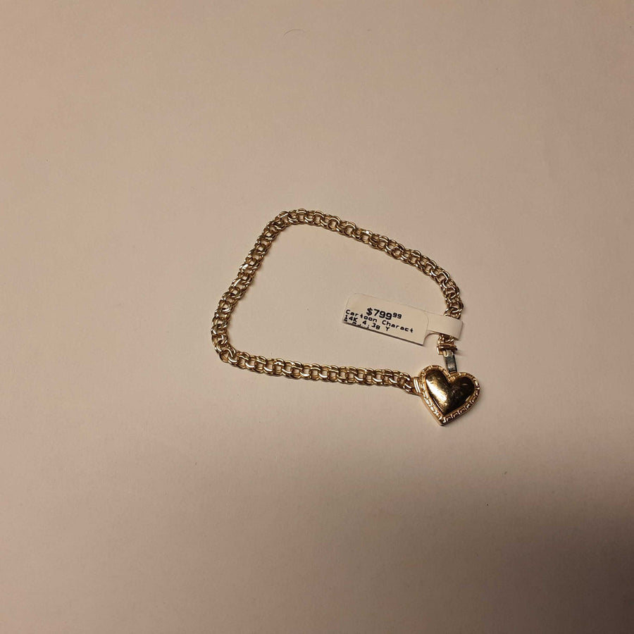 Bracelet - Yellow Gold 14k (.585) 4.3 grams 14 inch