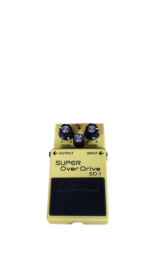 Boss Sd-1 Yellow Audio Equipment
