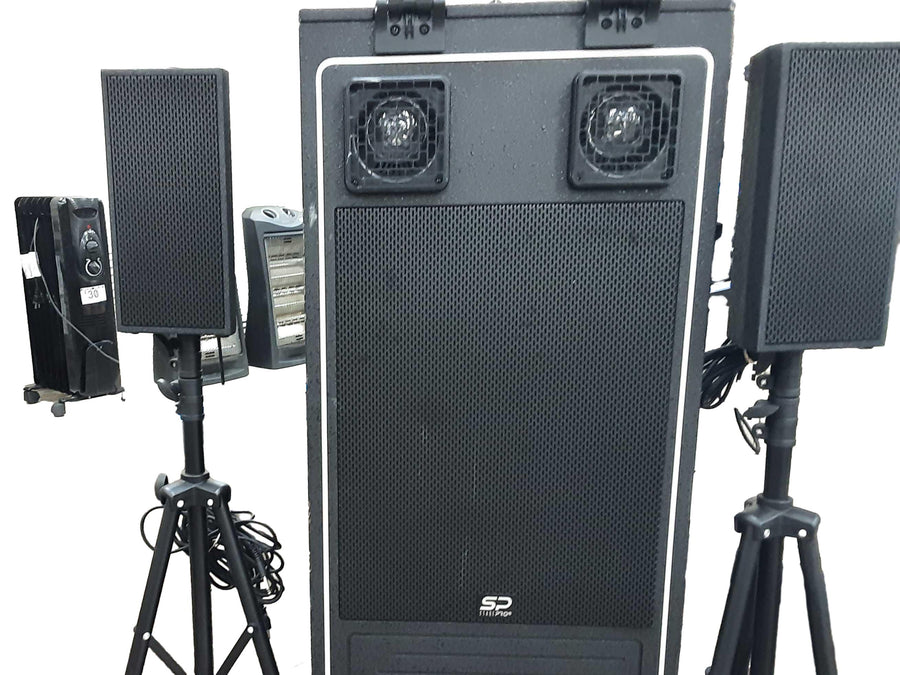 Stagepro 1500 Black Floor Speaker