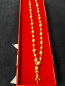 Bead Chain - Yellow Gold 22k (.917) 31.4 grams 24 inch