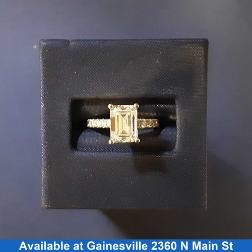 Women's Ring - White Gold 14k (.585) 3.4 grams Size 4.5