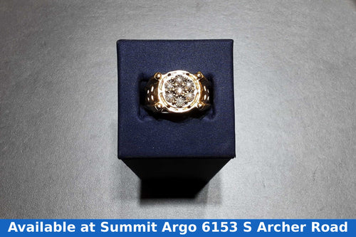 Men's Ring - Yellow Gold 10k (.417) 6.3 grams Size 11