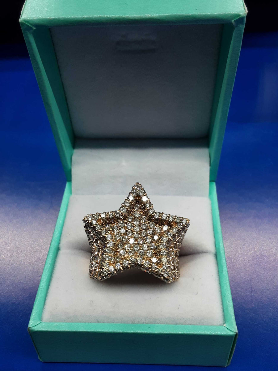 Men's Ring - Rose Gold 10k (.417) 12.1 grams Size 8
