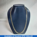 Cuban Link Chain - Yellow Gold 14k (.585) 13.9 grams 24 inch