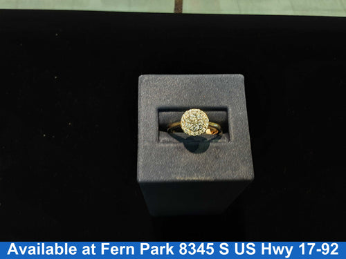 Women's Ring - Yellow Gold 14k (.585) 2.6 grams Size 7