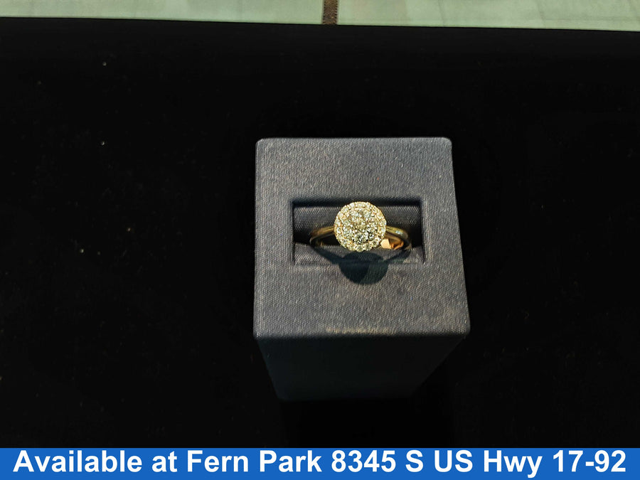 Women's Ring - Yellow Gold 14k (.585) 2.6 grams Size 7