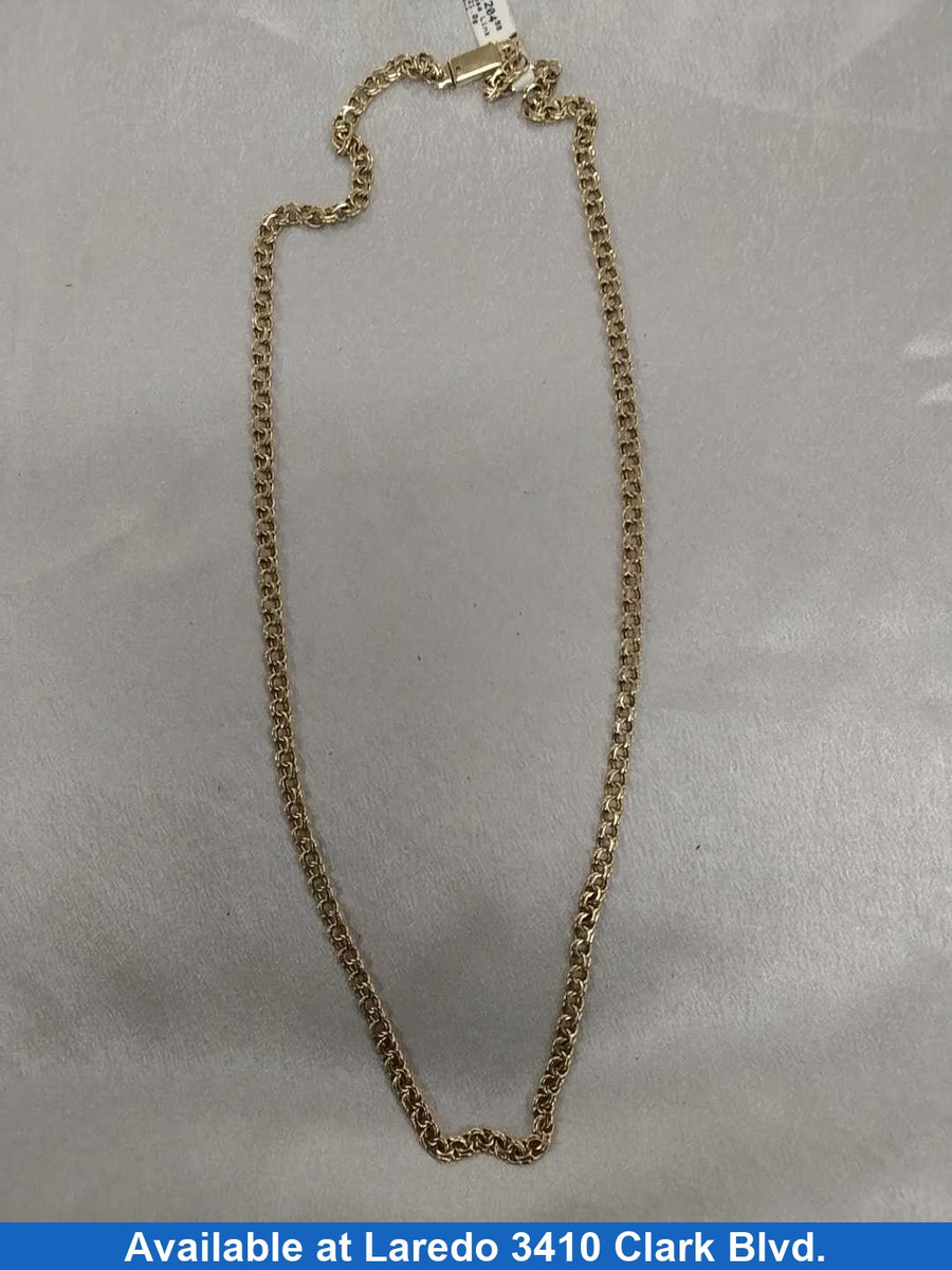Chain - Yellow Gold 10k (.417) 21 grams 26 inch