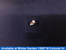 Women's Ring - Solitaire - Yellow Gold 14k (.585) 2.5 grams Size 7.5