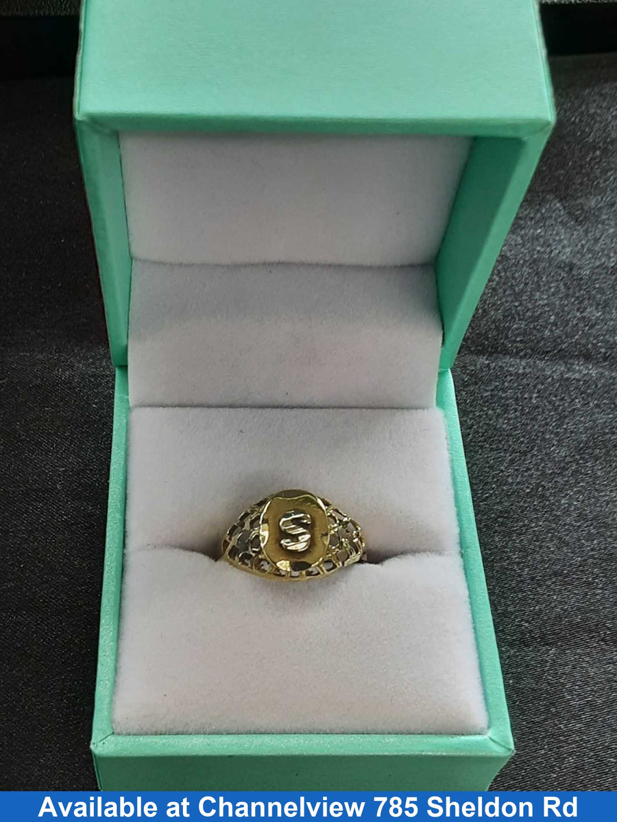 Women's Ring - Yellow Gold 10k (.417) 1.3 grams Size 5.5