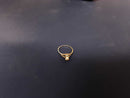 Women's Ring - Solitaire - White Gold 10k (.417) 1.5 grams Size 7.5