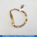 ID Bracelet - Yellow Gold 10k (.417) 4.3 grams 6 inch