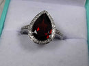 Women's Ring - White Gold 14k (.585) 3.3 grams Size 7.5