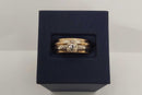 Ring - Wedding Set - Yellow Gold 14k (.585) 8.09 grams Size 8.5