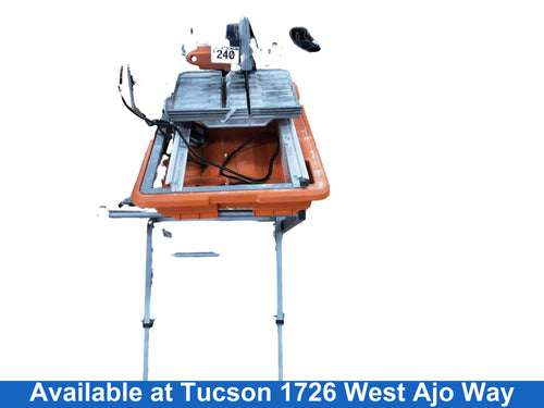 Ridgid R4031 Orange Corded Tile Saw