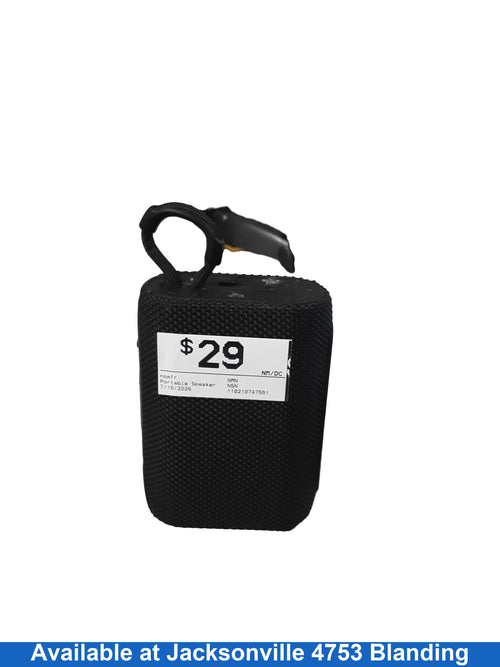 Black Portable Speaker