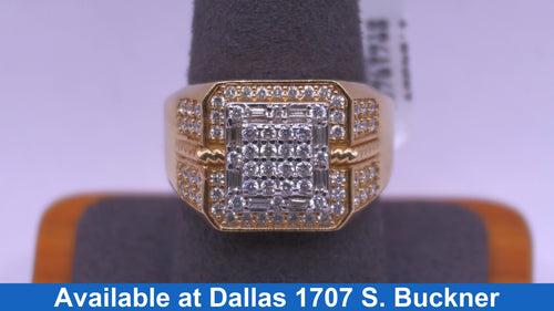 Men's Ring - Yellow Gold 14k (.585) 9 grams Size 10