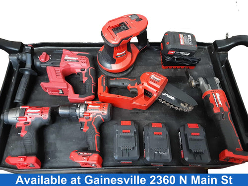 Bauer 1781c-b1 Red Cordless Impact Drill