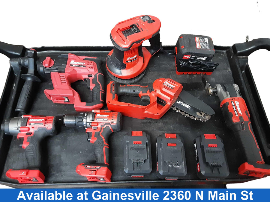 Bauer 1781c-b1 Red Cordless Impact Drill