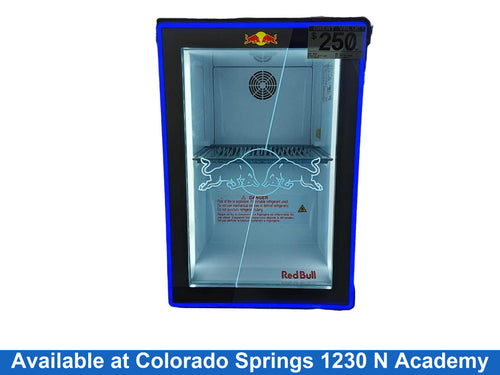 Gdc Baby Red Bull Silver Compact Refrigerator