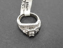 Ring - Engagement Set - White Gold 14k (.585) 5.5 grams Size 9