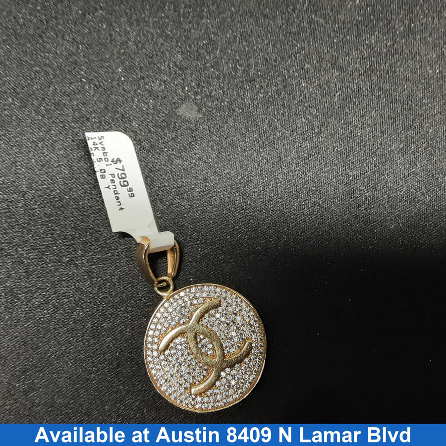 Symbol Pendant - Yellow Gold 14k (.585) 5 grams
