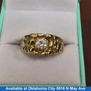 Men's Ring - Yellow Gold 14k (.585) 8.8 grams Size 10