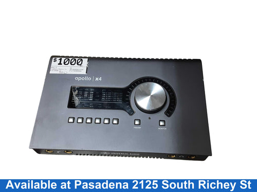 Apollo X4 Gray Classic Audio Interface